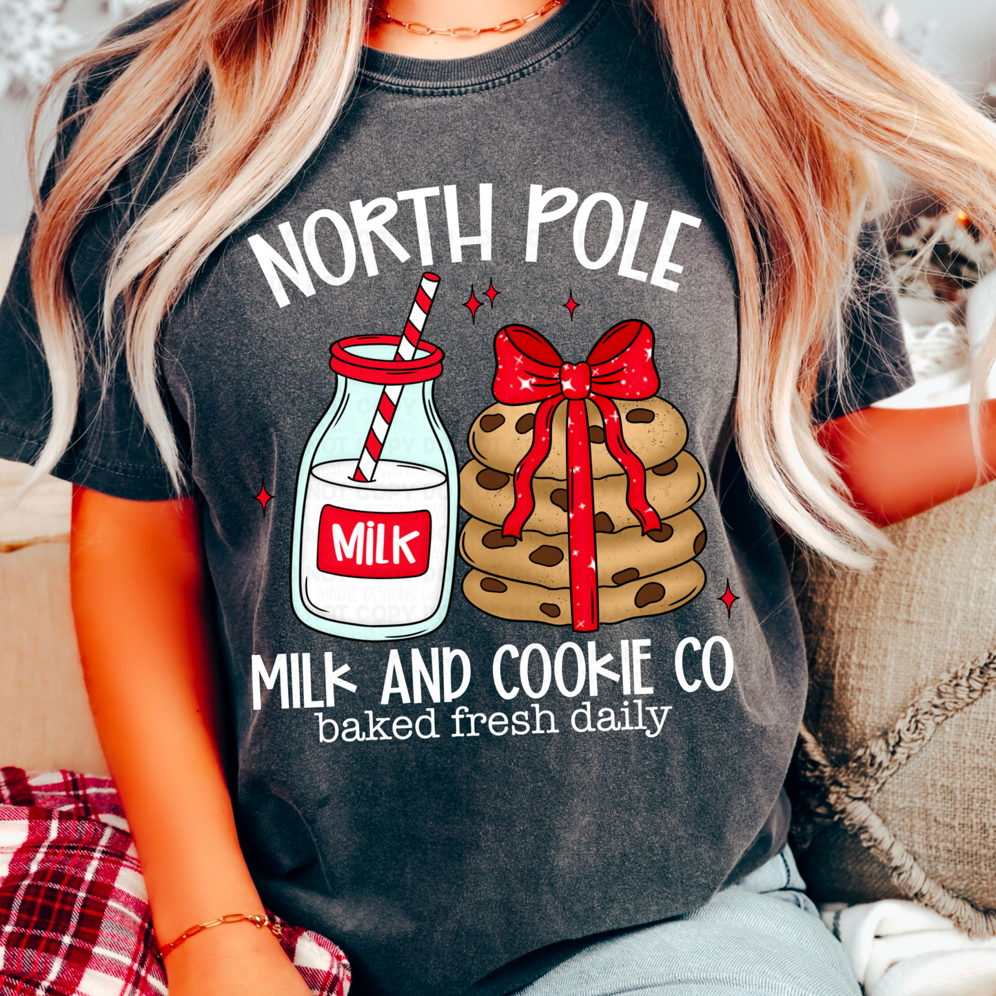 North Pole Milk And Cookie Co PNGs