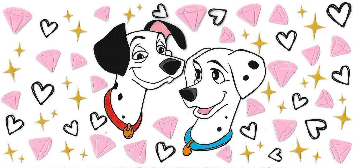 Dalmatian Double Sided Wrap 1307
