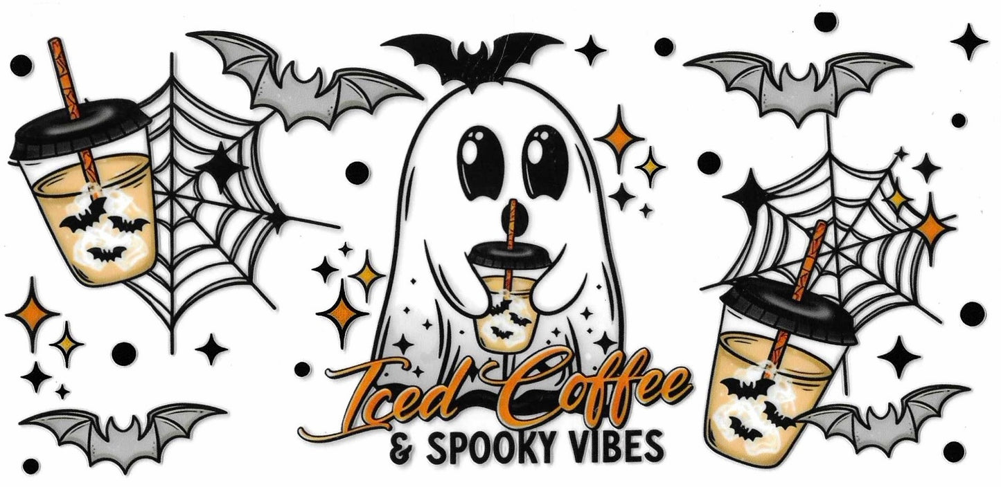 Spooky Halloween Coffee Wrap 2151