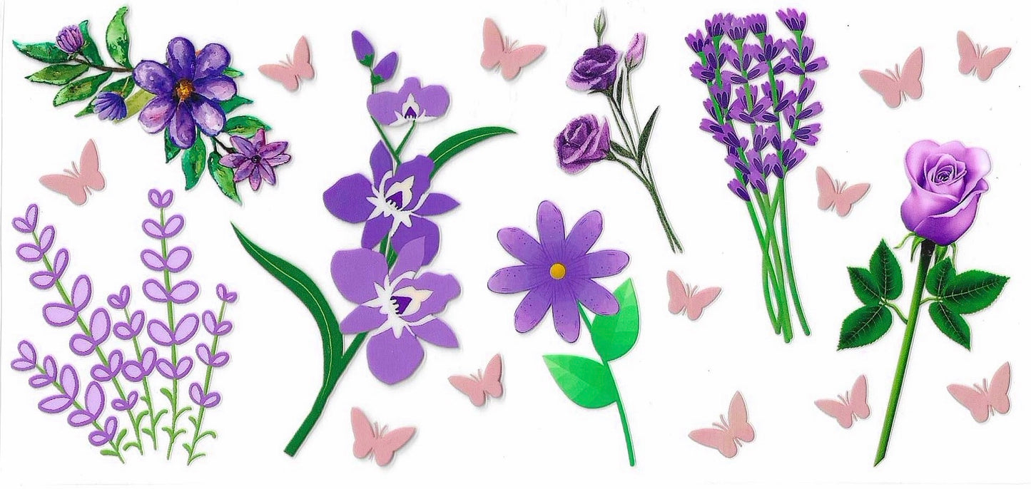 Flowers Double-Sided Wrap 2028