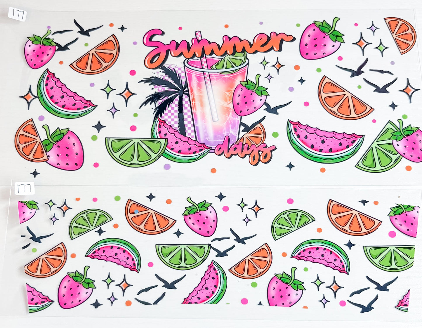 Summer Days 40oz Wrap 177