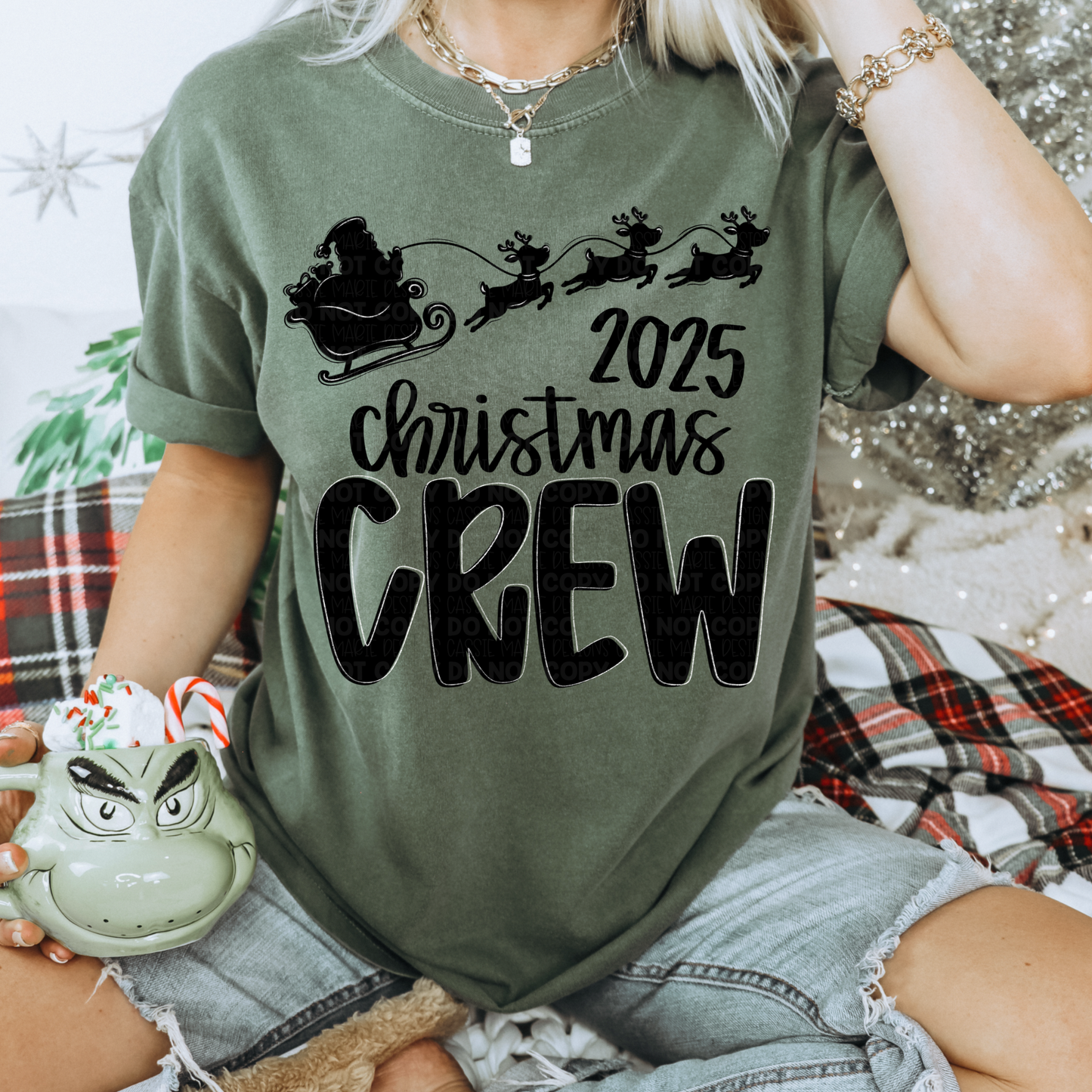 2025 Christmas Crew PNG