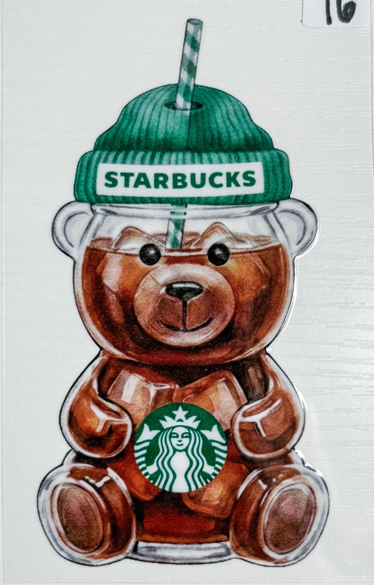 S Bucks Coffee Decal 16
