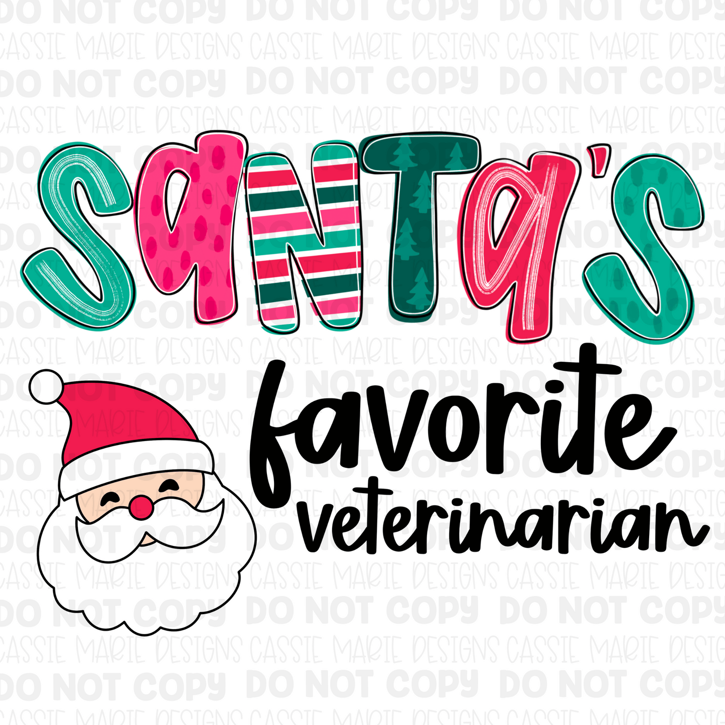 PICK AN OCCUPATION - Santa’s Favorite Png