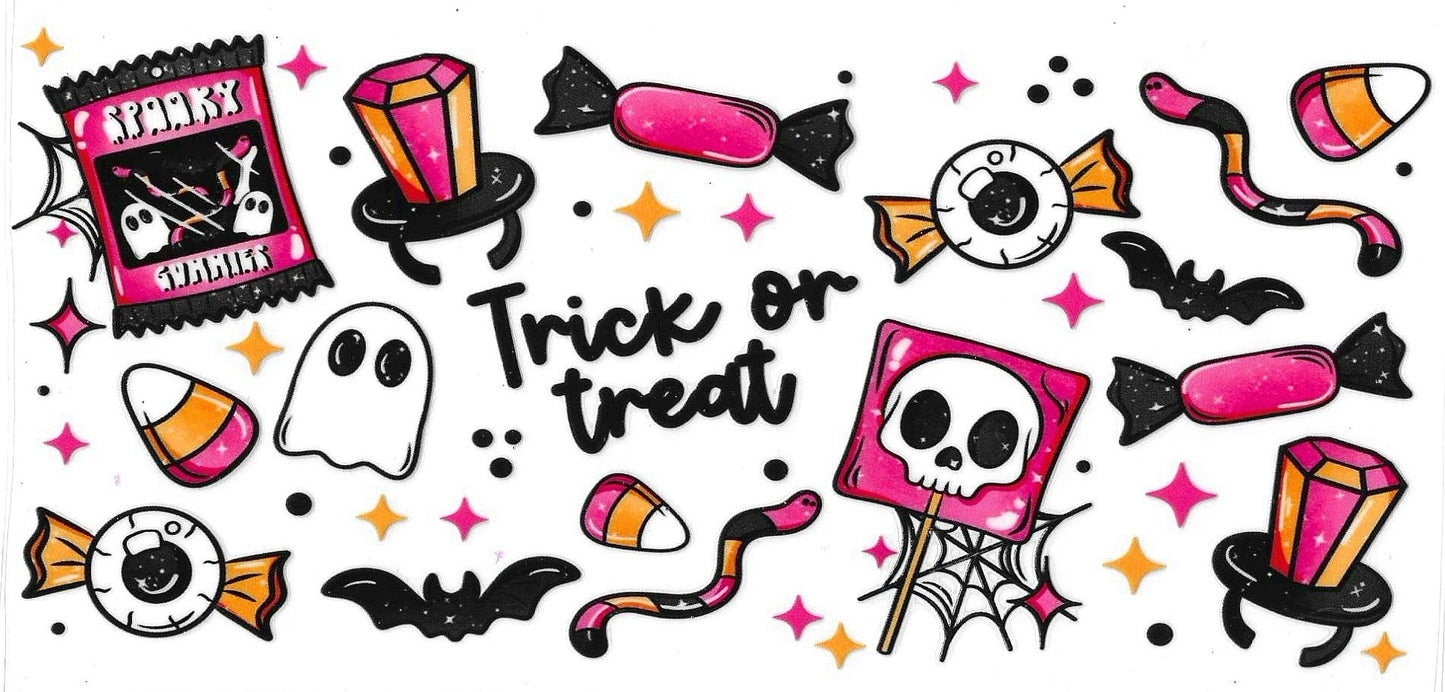 Trick or Treat Halloween Wrap 1625