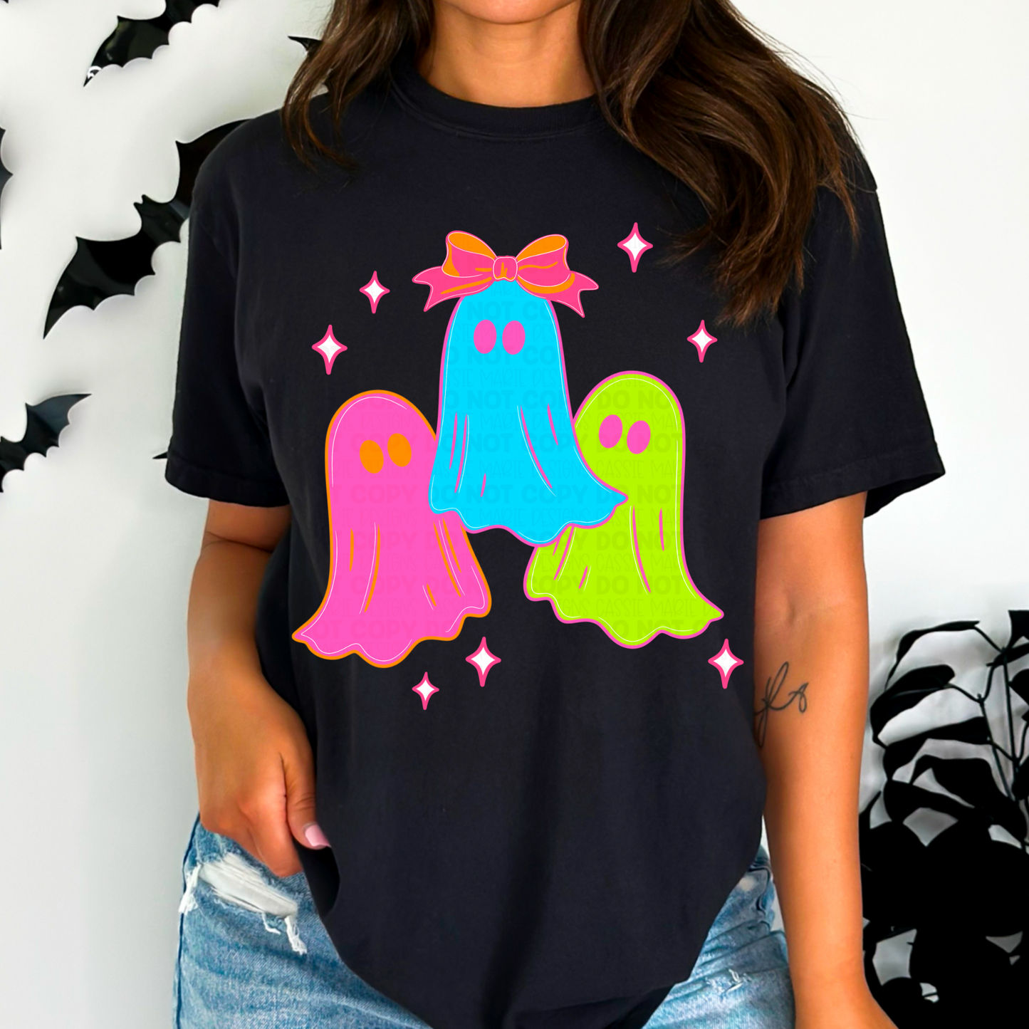 Neon Ghosts PNGs