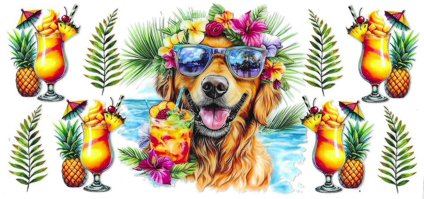 Golden Retriever Wrap 1283