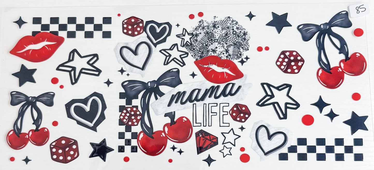 Cherries Mama Wrap 85