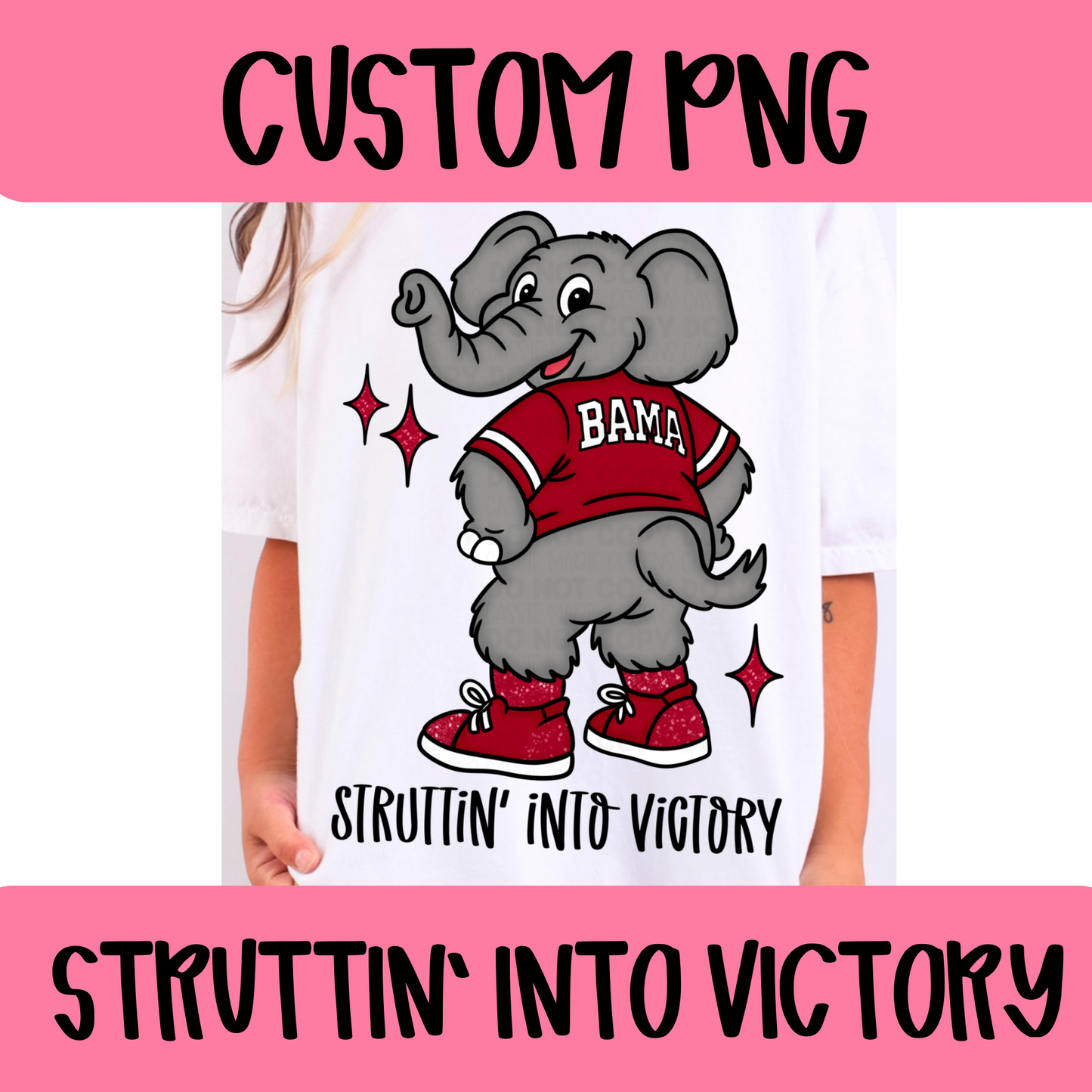 CUSTOM Struttin’ Into Victory PNG