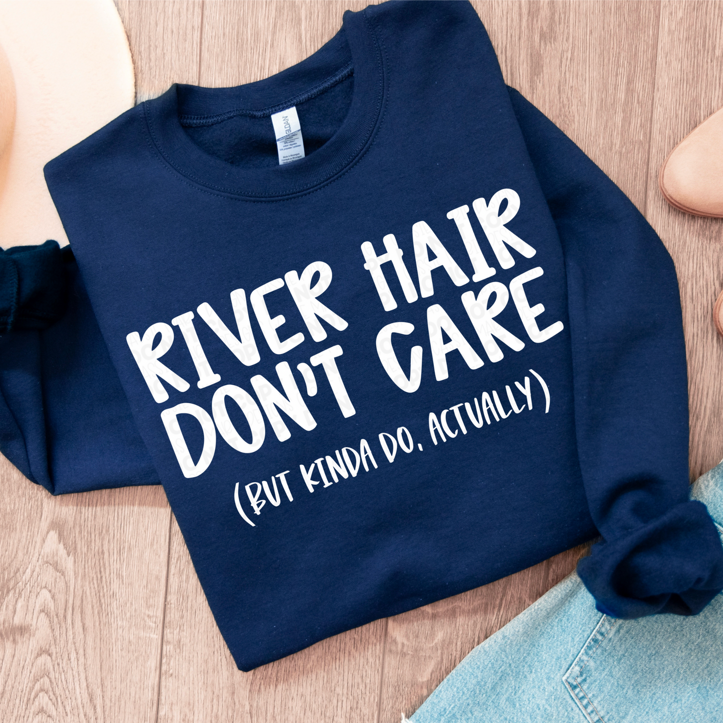 River Hair Don’t Care PNG