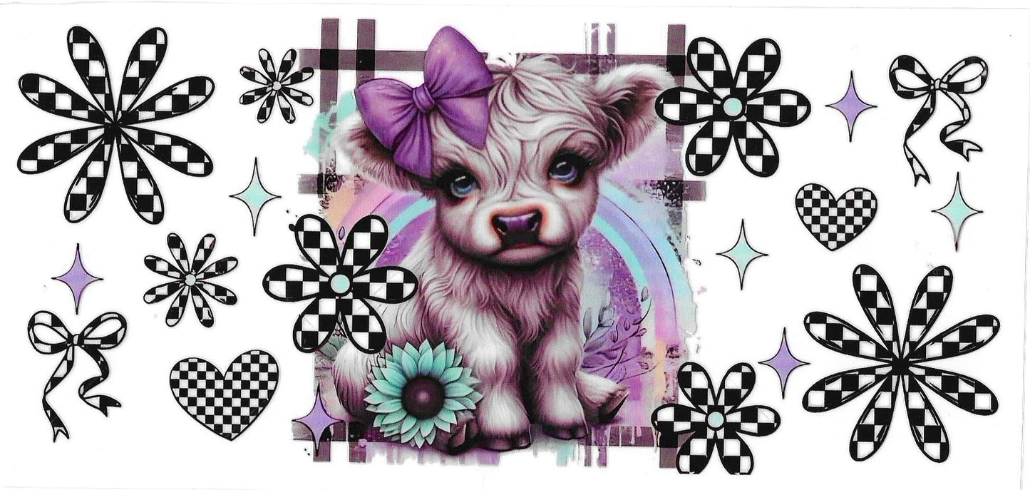 Highland Cow Wrap 594