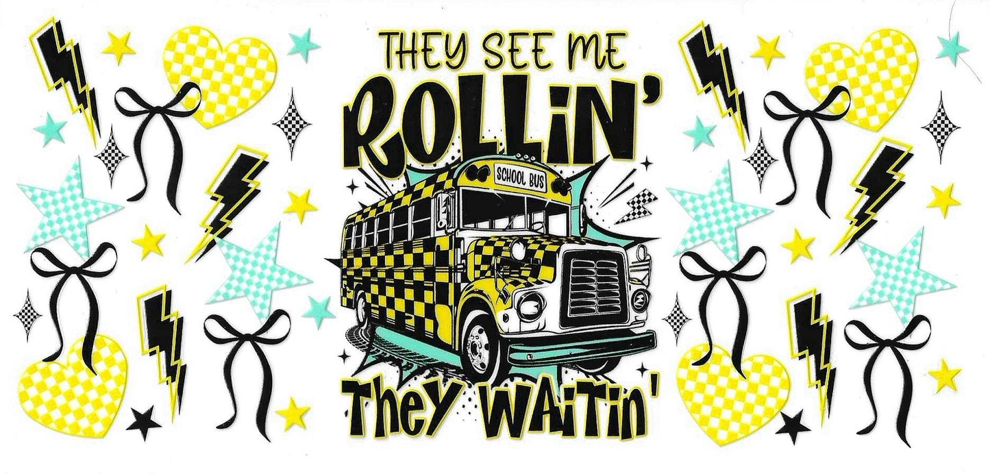 School Bus Wrap 412