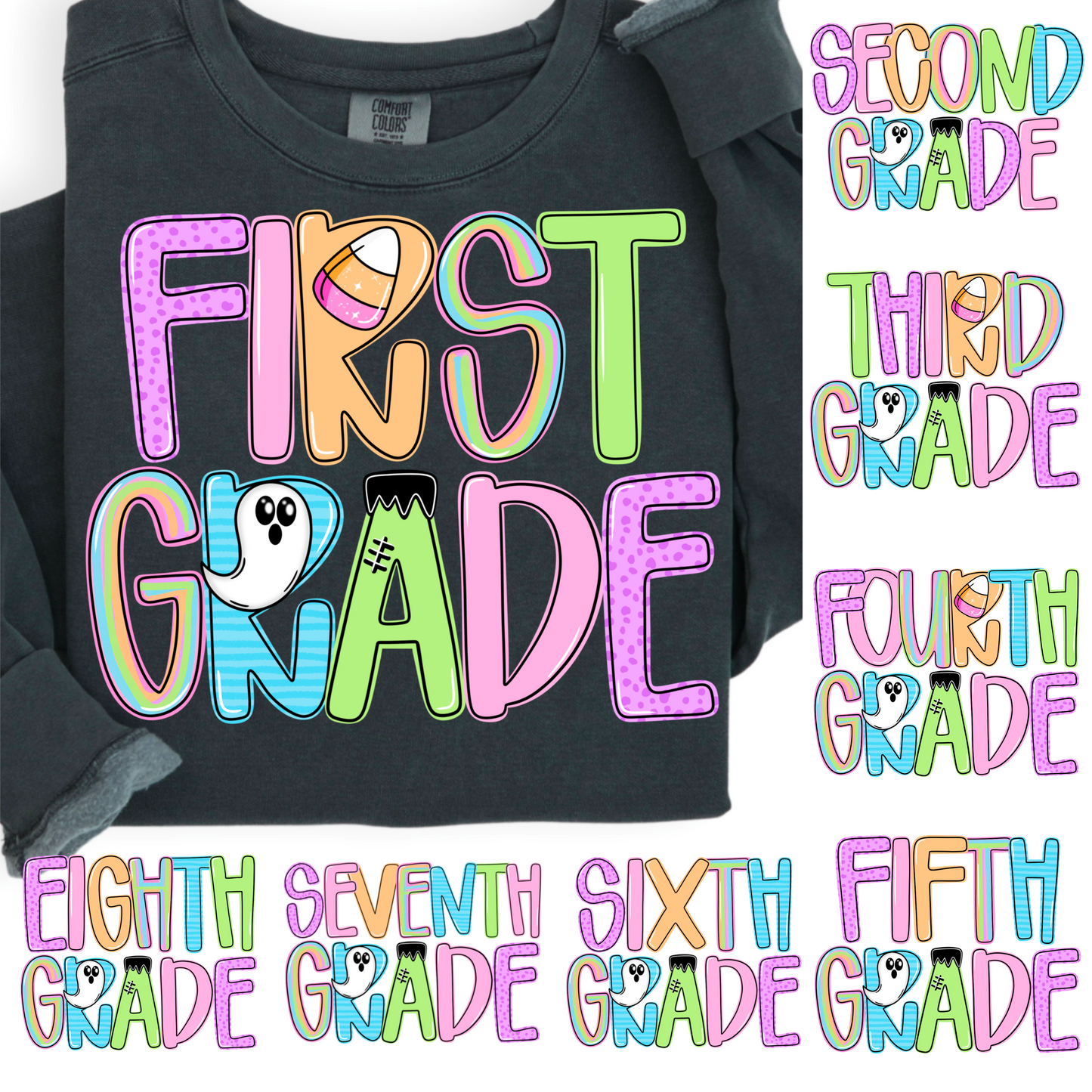 Halloween Grade Level PNG