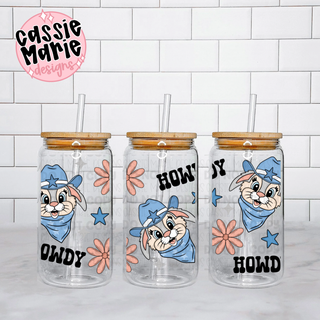 Howdy Easter 16 oz Wrap