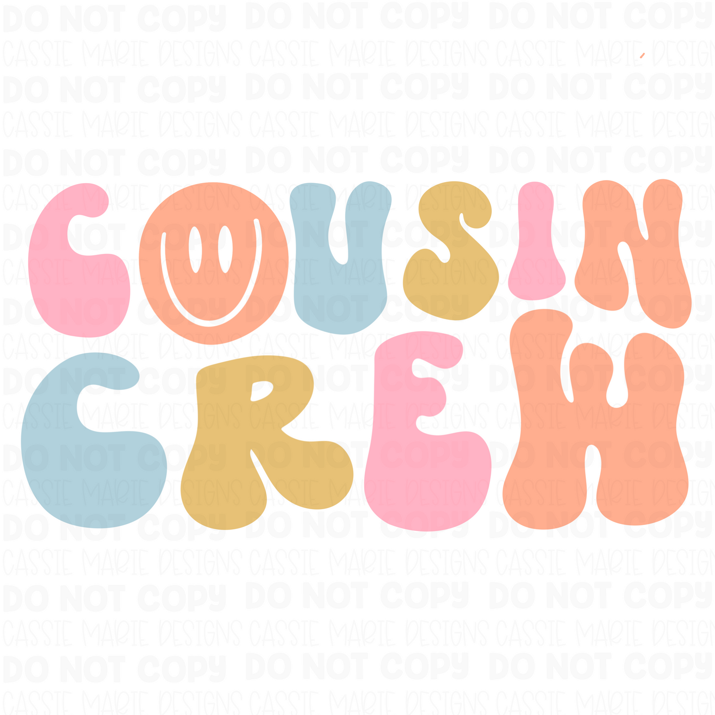 Cousin crew svg png