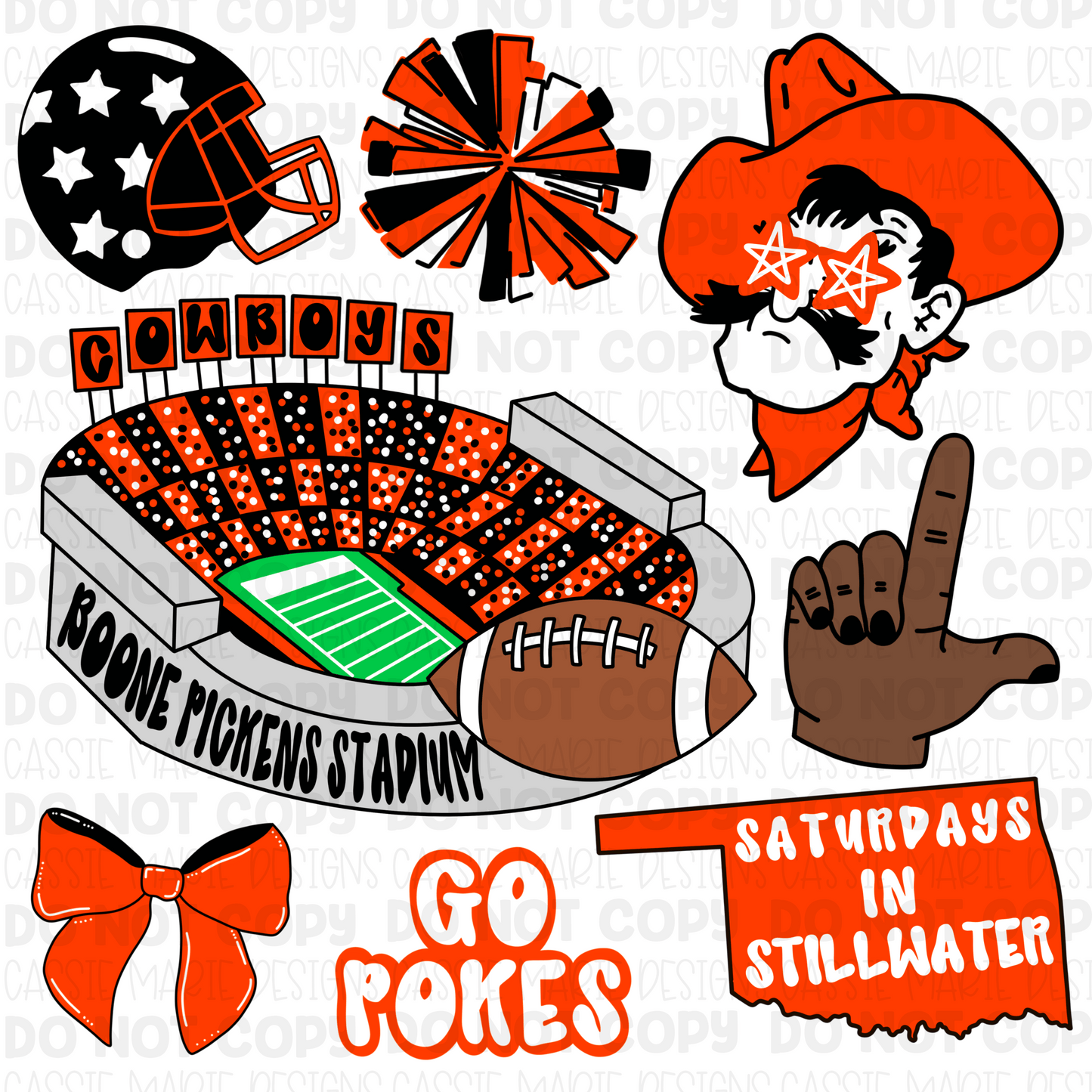 Oklahoma state game day png