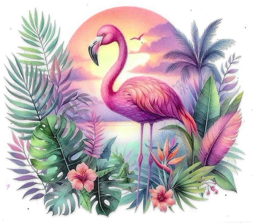 Flamingo Decal 1716