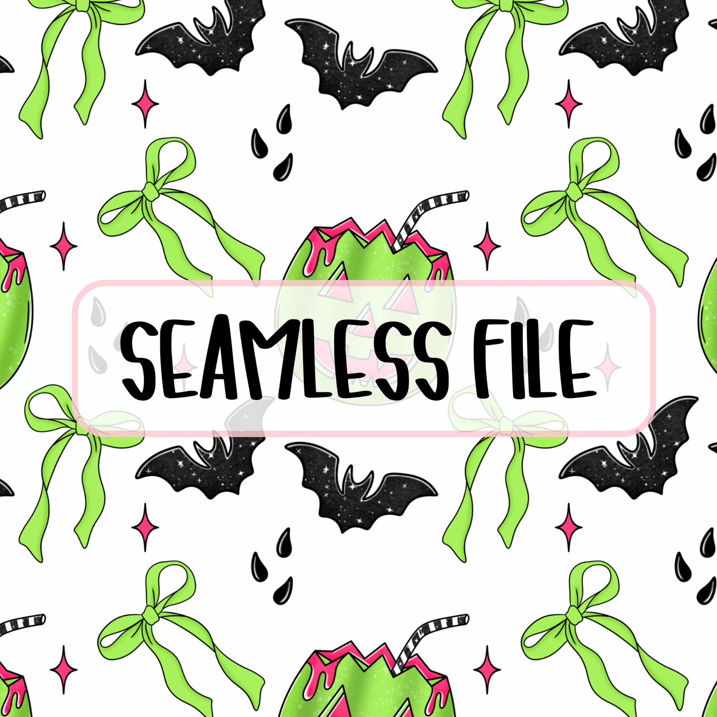 Spooky Summer Seamless