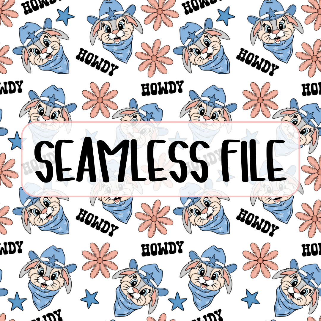 Howdy Easter Seamless