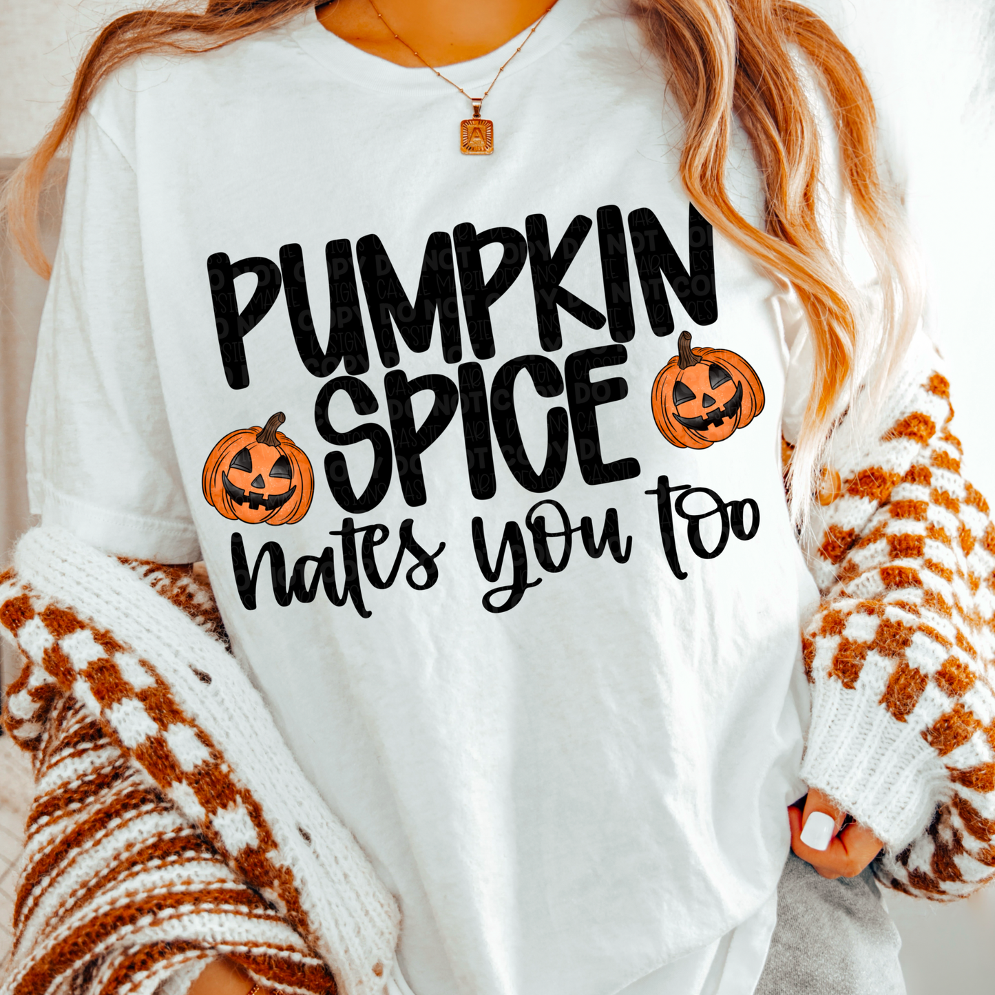 Pumpkin Spice Hates You Too PNGs
