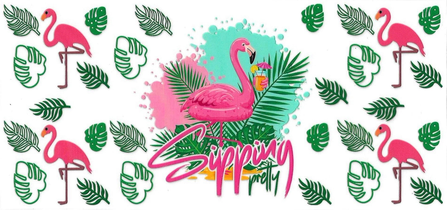 Flamingo Double-Sided Wrap 1882