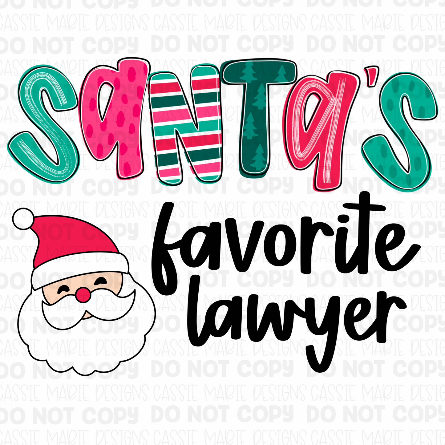 PICK AN OCCUPATION - Santa’s Favorite Png