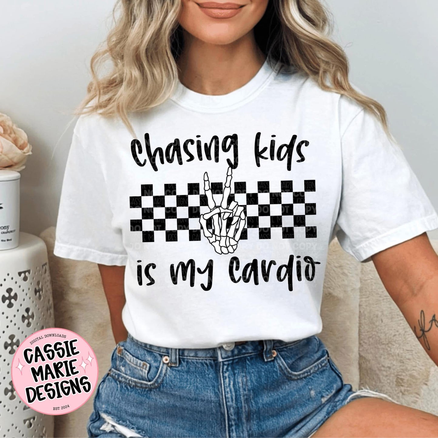 Chasing Kids Is My Cardio PNGs