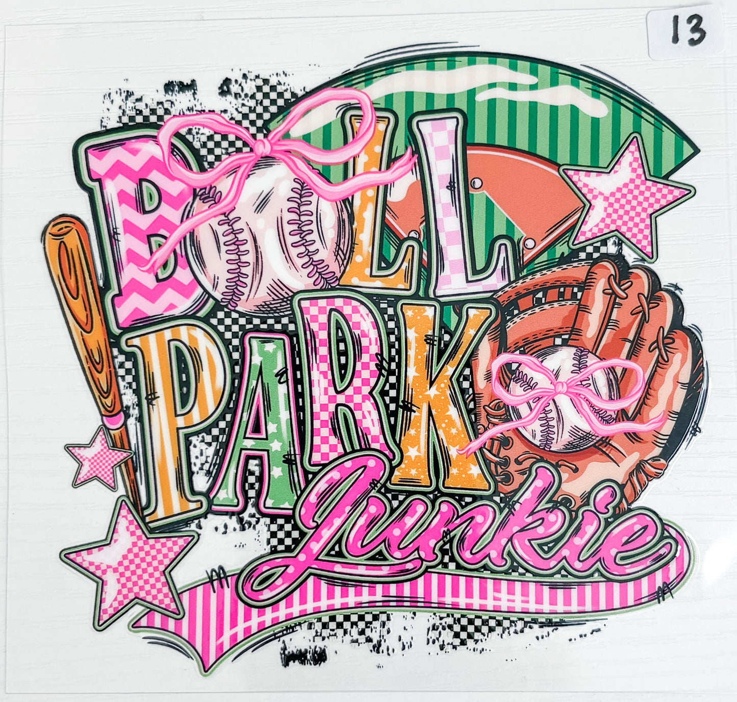 Ballpark Junkie Decal 13