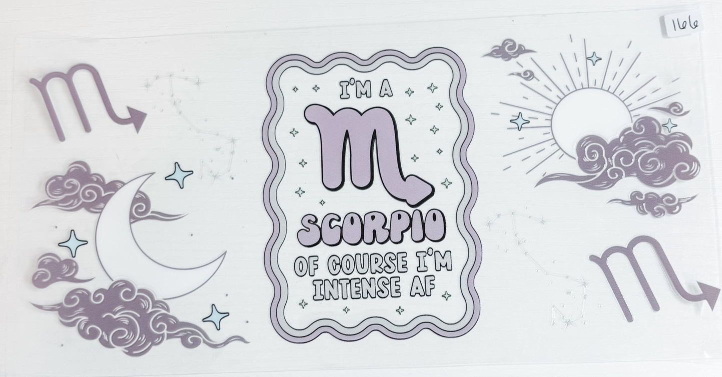 Scorpio Zodiac Wrap 166