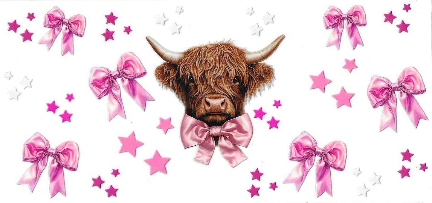 Highland Cow Double-Sided Wrap 1834