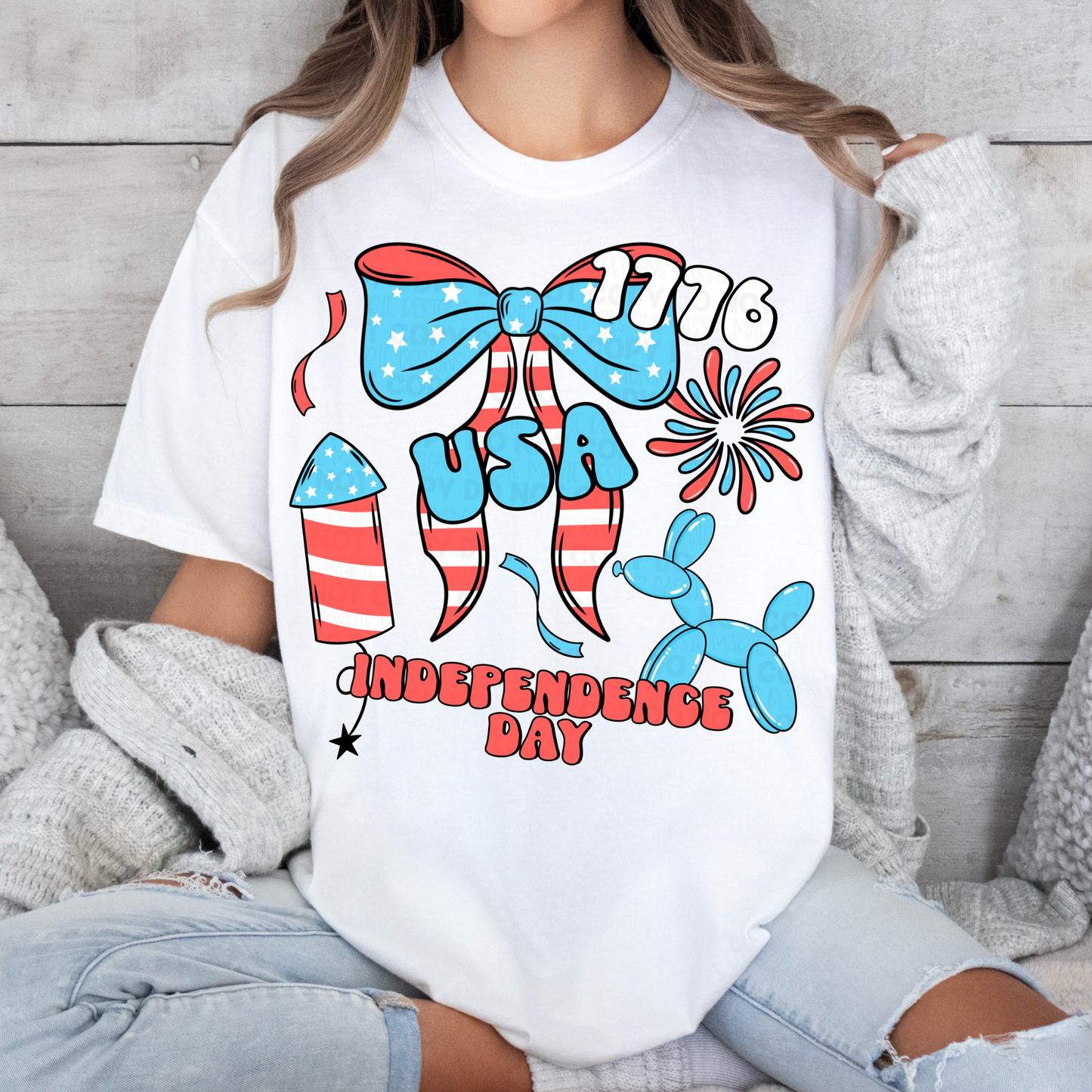 4th of July Collage PNG