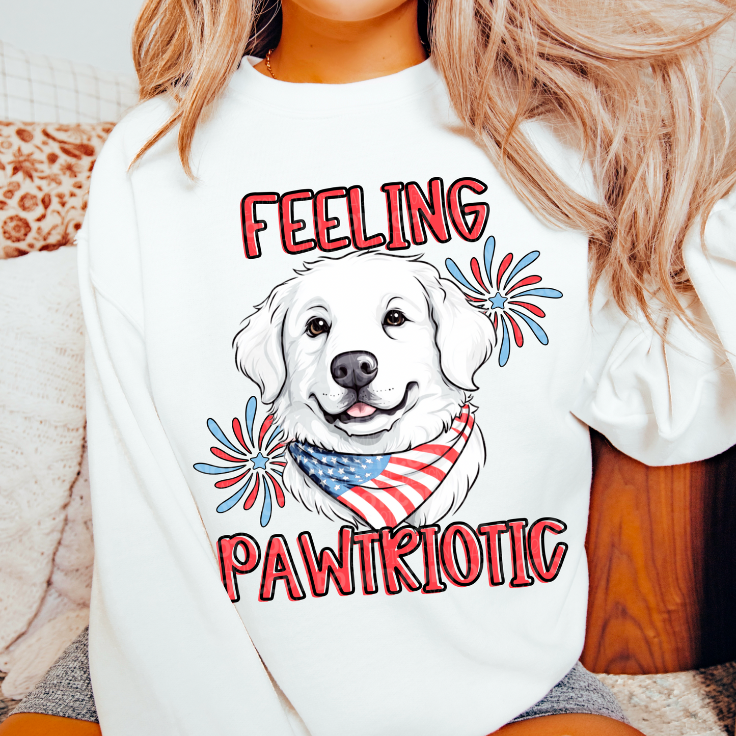 Feeling Pawtriotic PNG