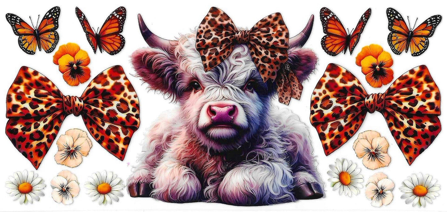 Highland Cow Wrap 1209