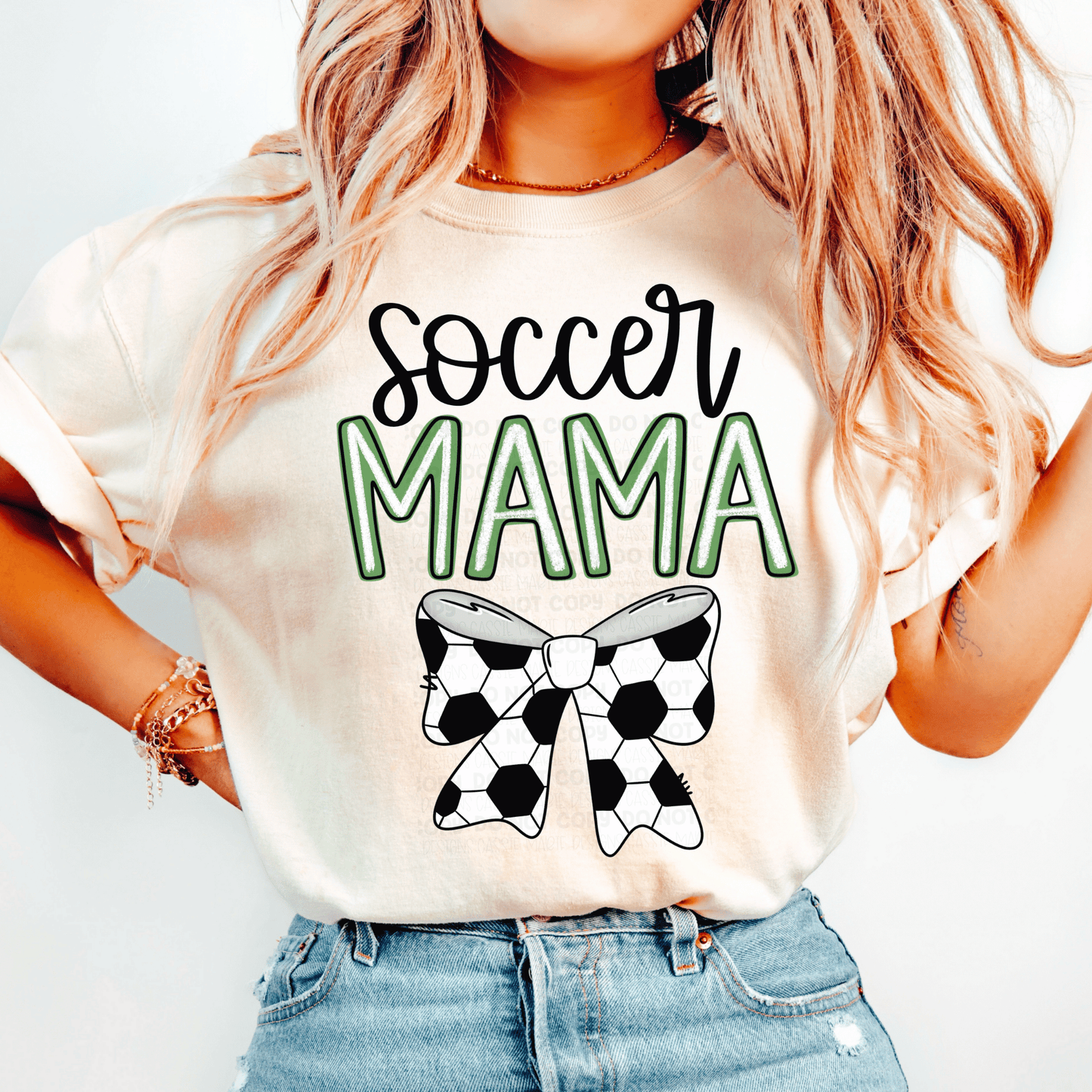 Soccer Mama Bow PNG