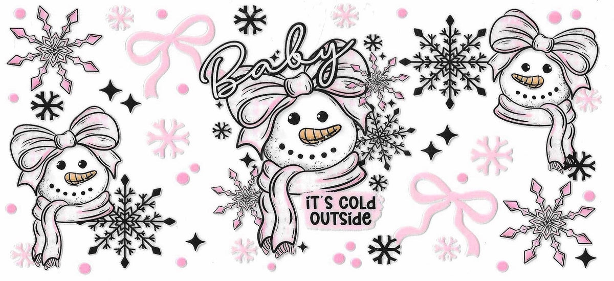 Winter Snowman Wrap 2255