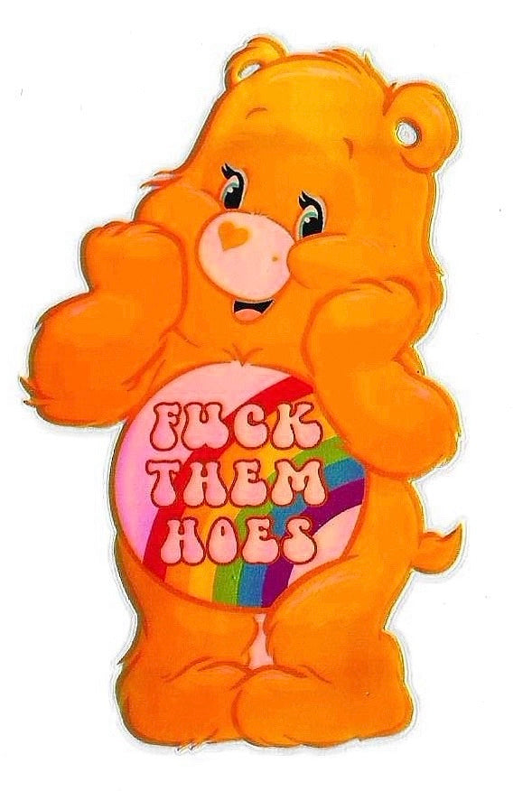 Swear Bear Holographic Decal 513