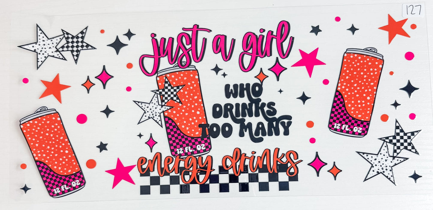 Energy Drinks Wrap 127