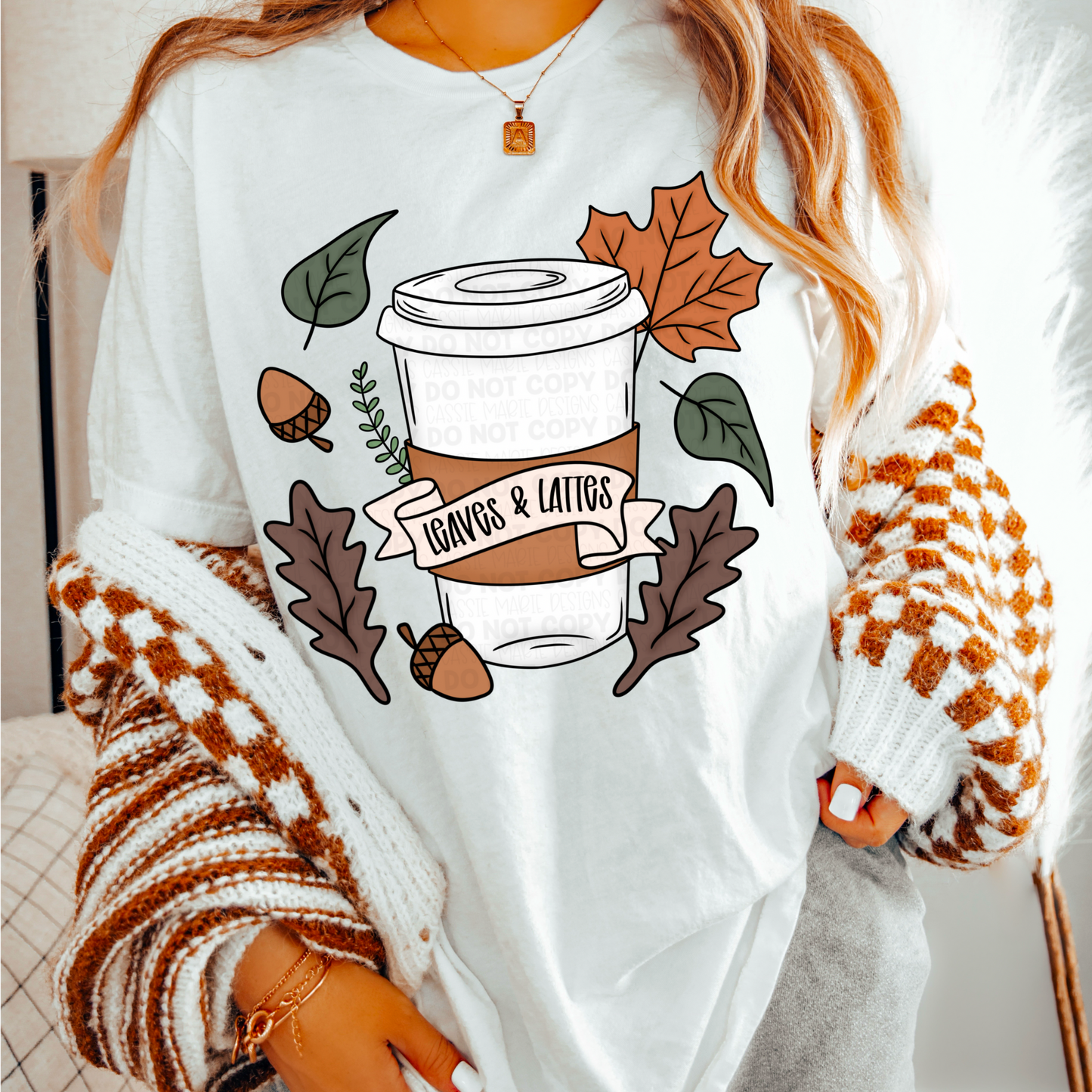 Leaves & Lattes PNG