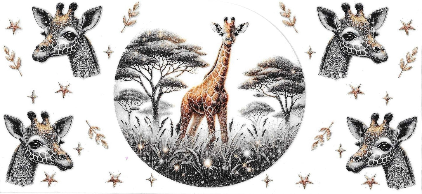 Giraffe Double Sided Wrap 1303