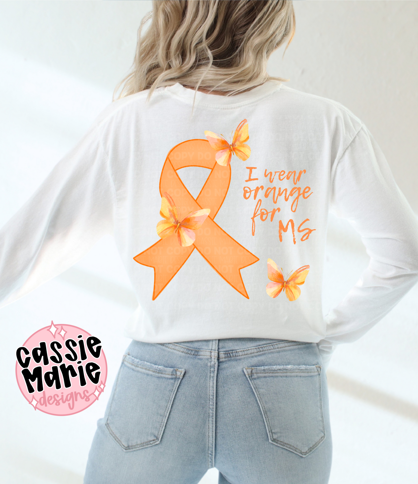 In March We Wear Orange PNGs