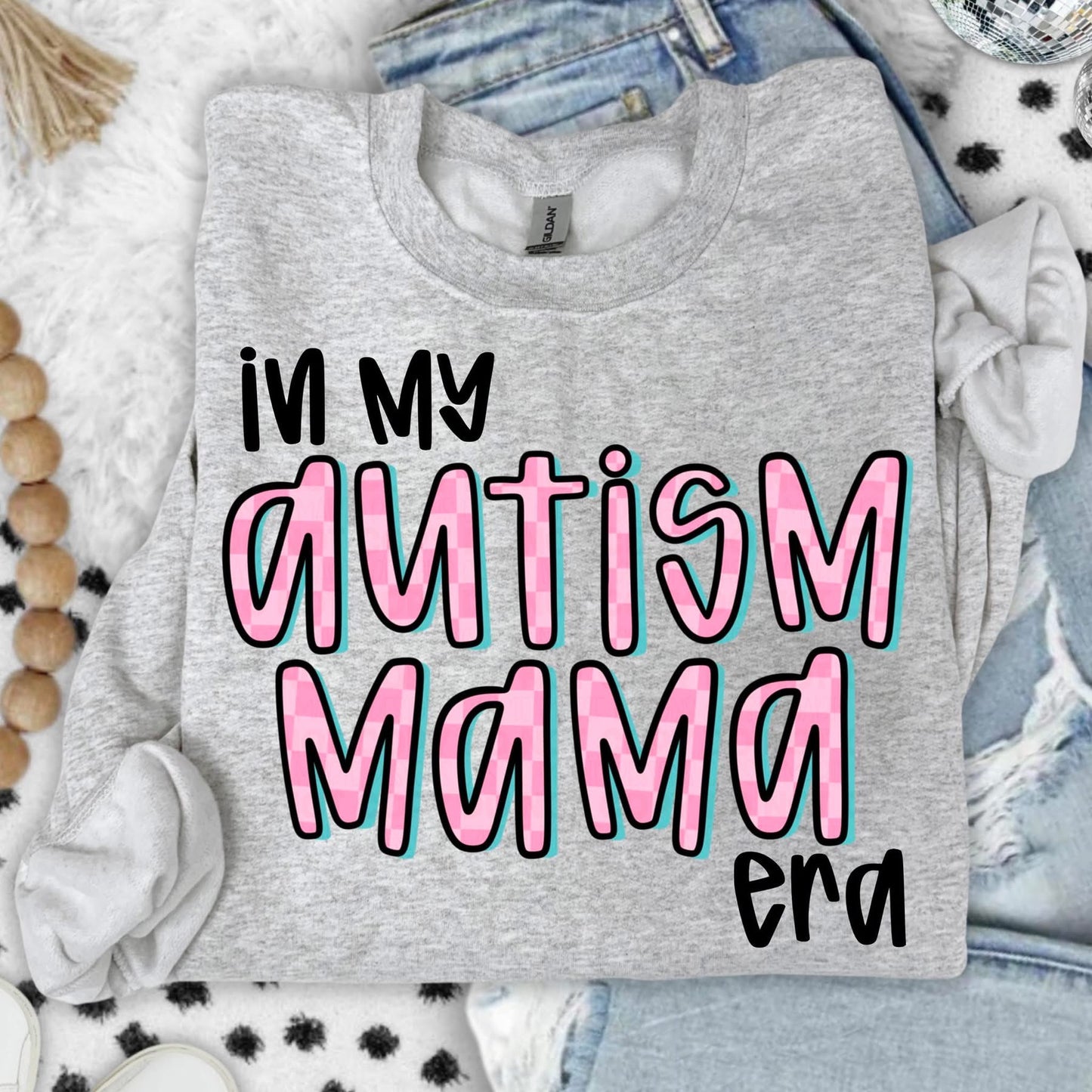 In My Autism Mama Era PNG