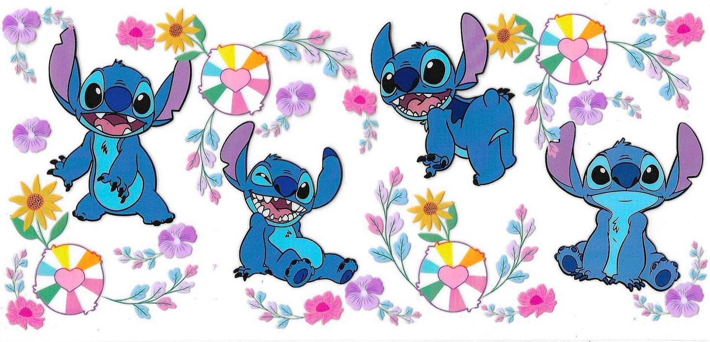 Blue Alien Double Sided Wrap 1314