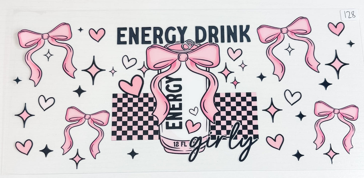 Energy Drink Girly Wrap 128