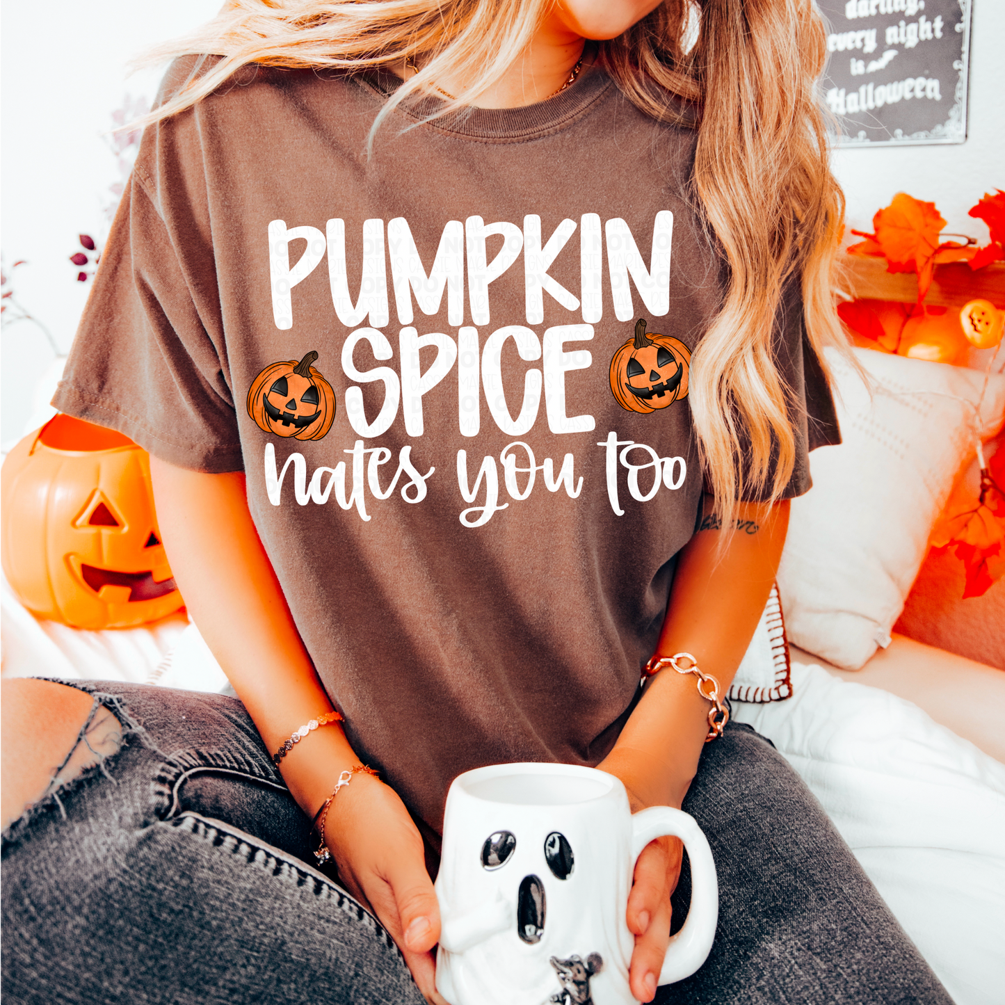 Pumpkin Spice Hates You Too PNGs