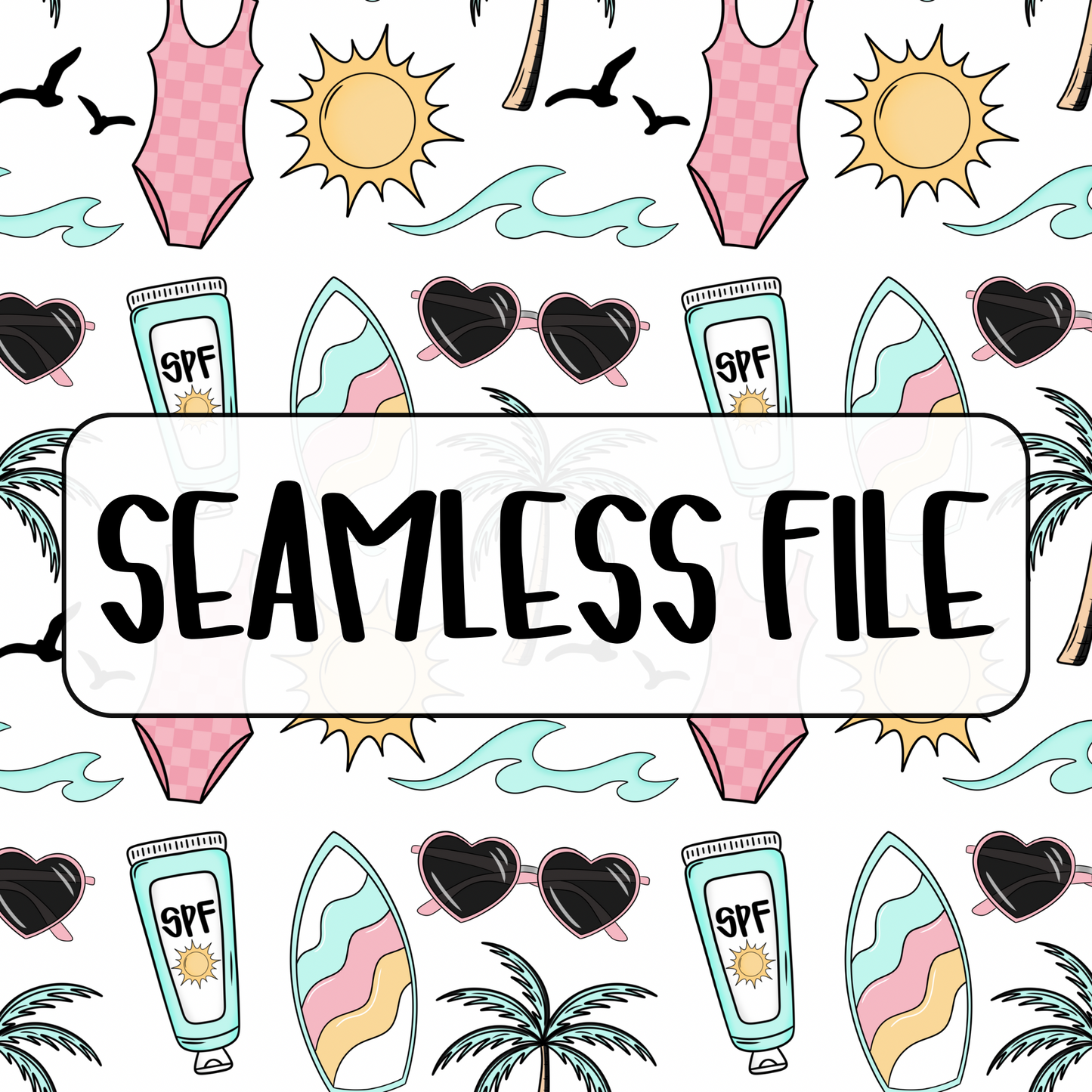 Girly Summer Seamless