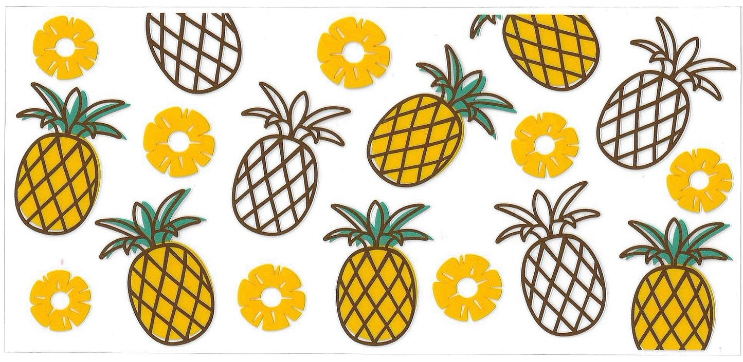 Pineapple Double Sided Wrap 857
