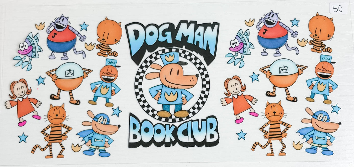 Dog Man Wrap 50