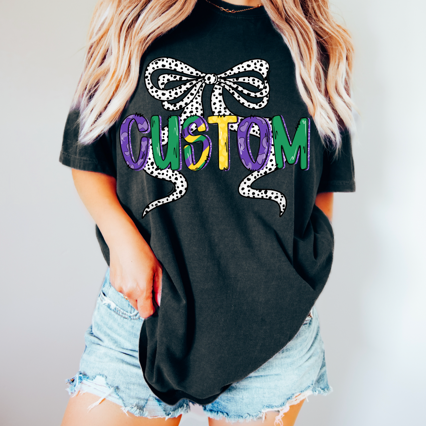 CUSTOM Coquette Mardi Gras PNG
