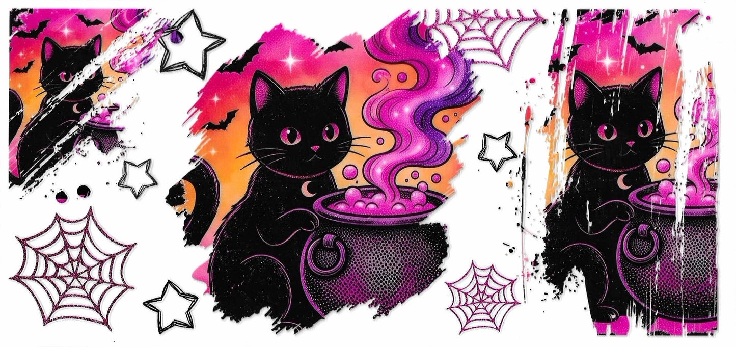 Halloween Cat Wrap 2178