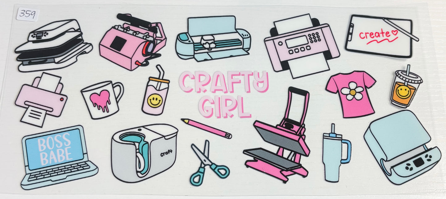 Crafty Girl Wrap 359